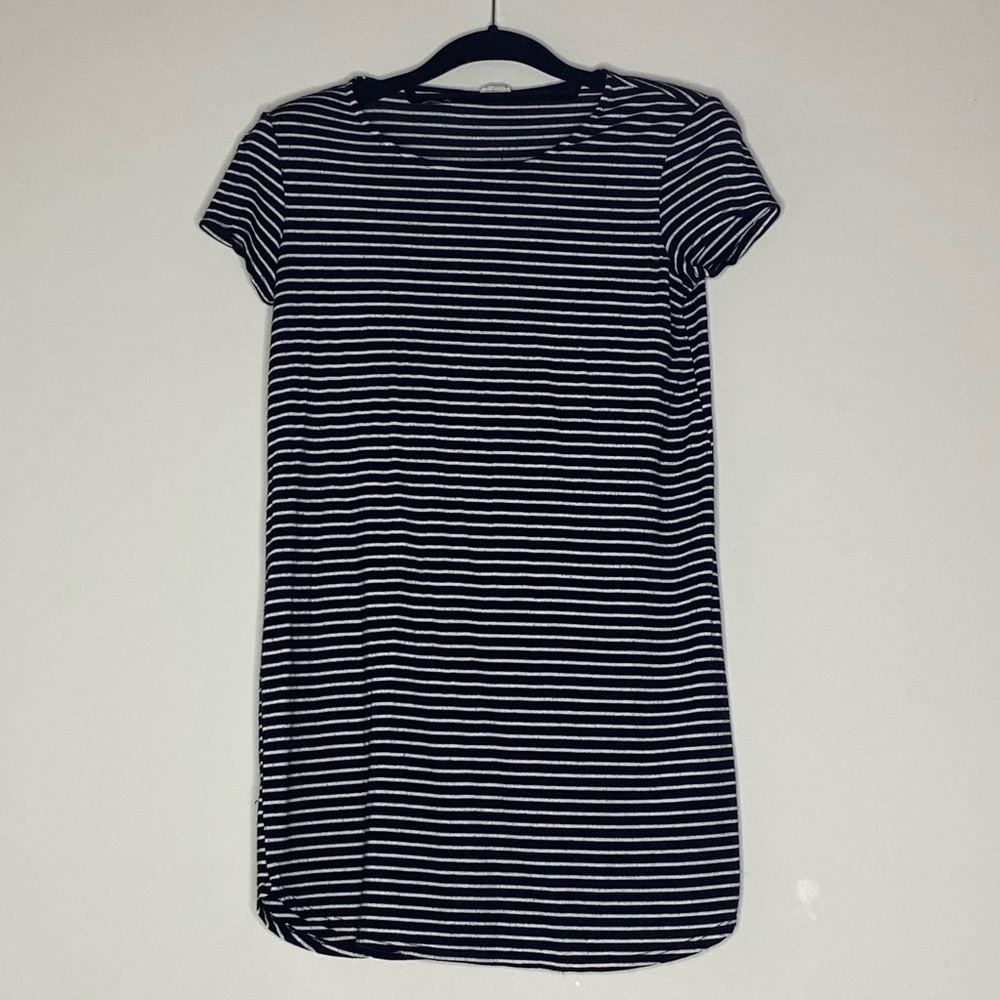 Striped T-shirt dress